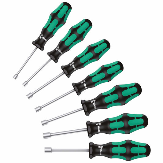 Wera Metric Hollow Shaft Nutdriver Set (7-Piece Set)