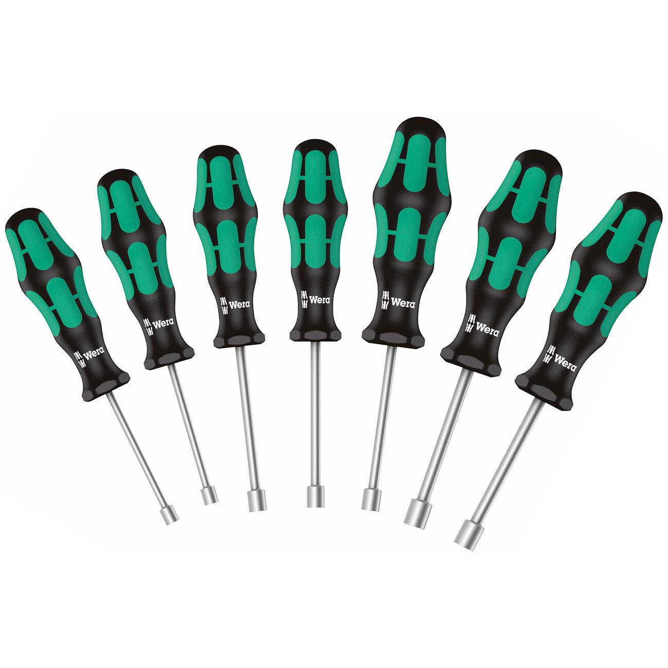 Wera Metric Hollow Shaft Nutdriver Set (7-Piece Set)