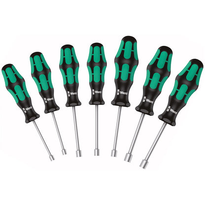 Wera Metric Hollow Shaft Nutdriver Set (7-Piece Set)