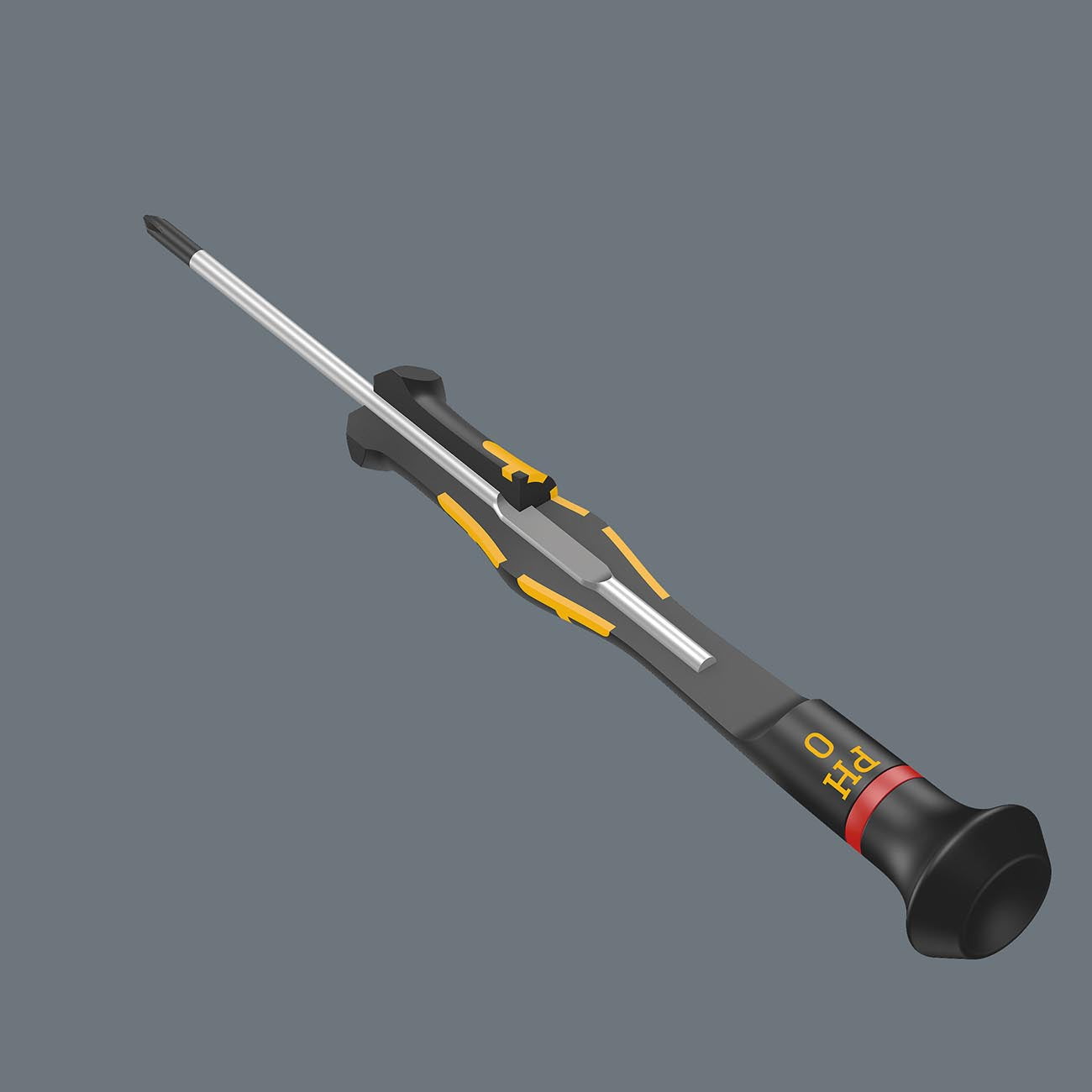 Wera ESD-Safe Micro Screwdriver: Phillips PH #000 x 40mm (Optimized for Asian PH Screws)