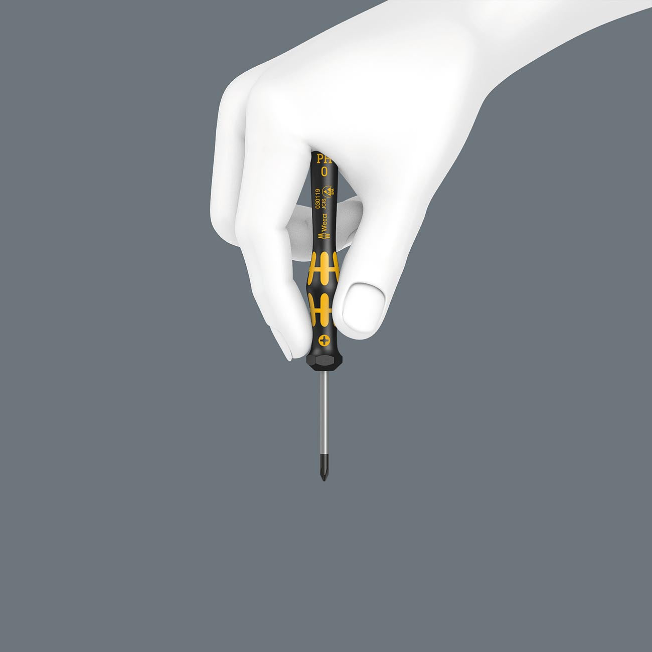 Wera ESD-Safe Micro Precision Screwdriver Set and Rack (6 Piece)