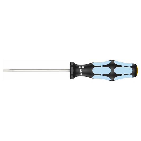 Wera Stainless Steel Screwdriver: Slotted 0.5 x 3.0 x 80mm (without LaserTip)