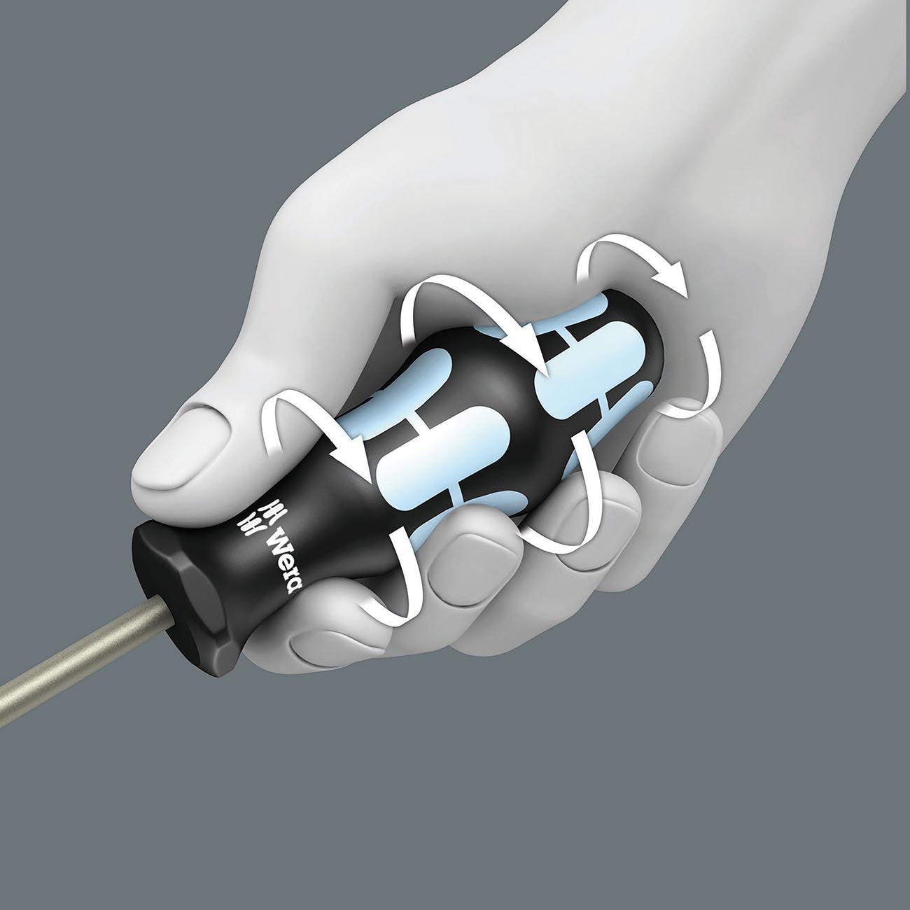 Wera Stainless Steel Screwdriver: Slotted 0.5 x 3.0 x 80mm (without LaserTip)