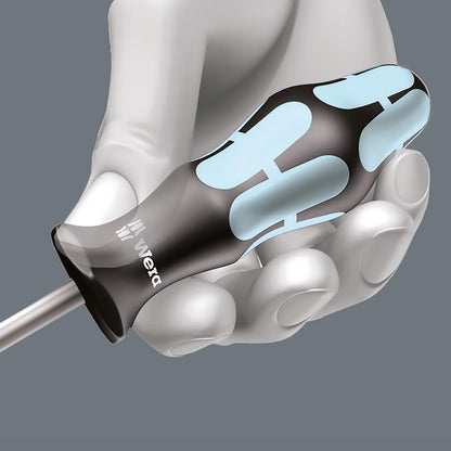 Wera Stainless Steel Screwdriver: Slotted 1.2 x 6.5 x 150mm (with Lasertip)