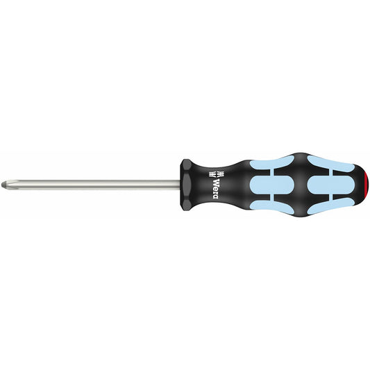 Wera Stainless Steel Screwdriver: Phillips PH #2 x 100mm (with Lasertip)