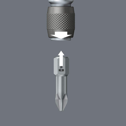 Wera 1/4â€ Adapter with Quick-Release Chuck
