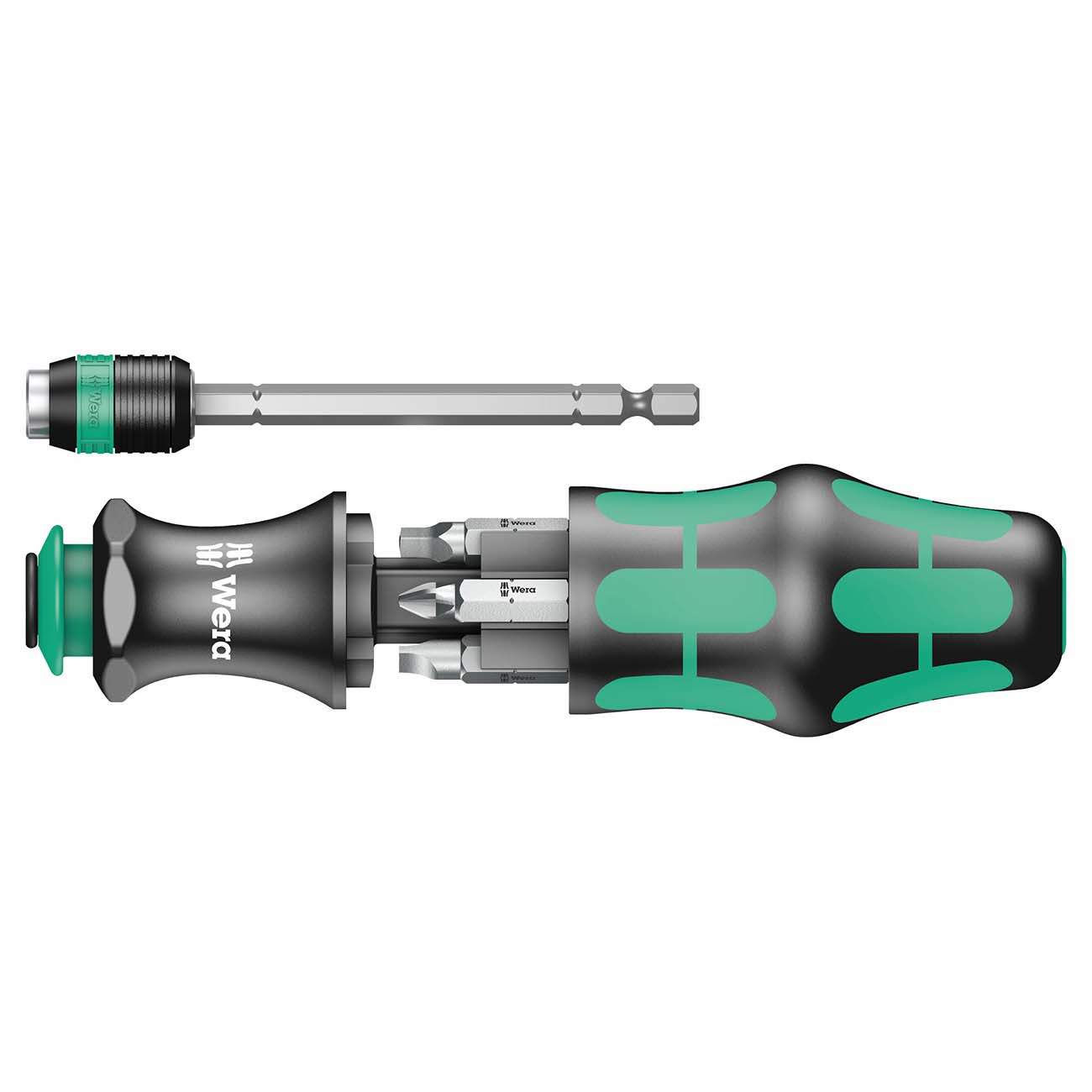 Wera 7-In-1 Bitholding Screwdriver with Removable Bayonet Blade