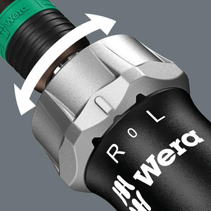 Wera Ratcheting Screwdriver Handle with Assorted Long Bits (17-Piece)