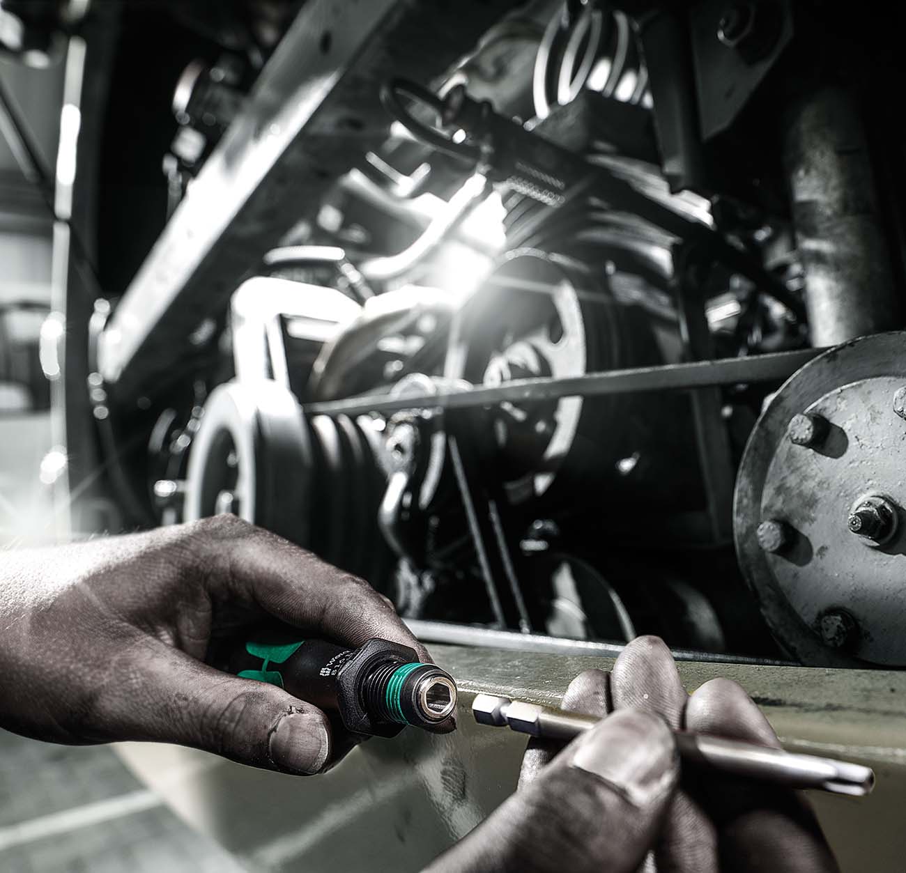 Wera Bitholding Screwdriver Handle with Rapidaptor Quick-Release Chuck