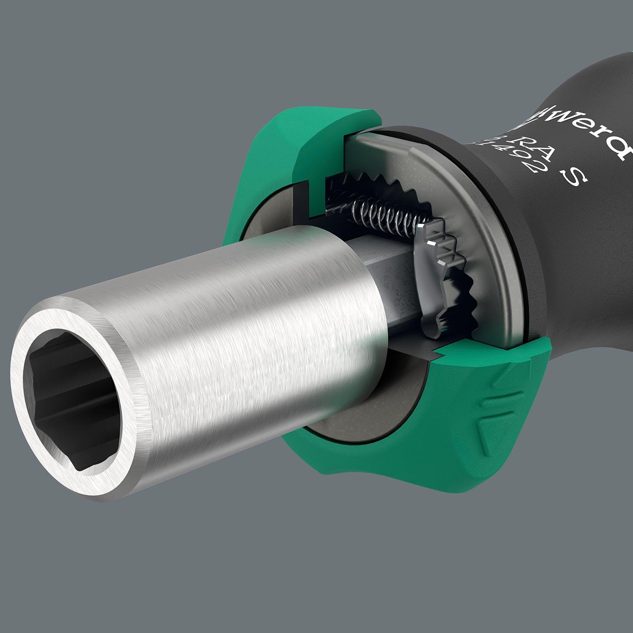 Wera Magnetic Bit-holding Ratcheting Screwdriver Handle