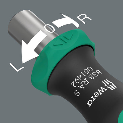 Wera Magnetic Bit-holding Ratcheting Screwdriver Handle