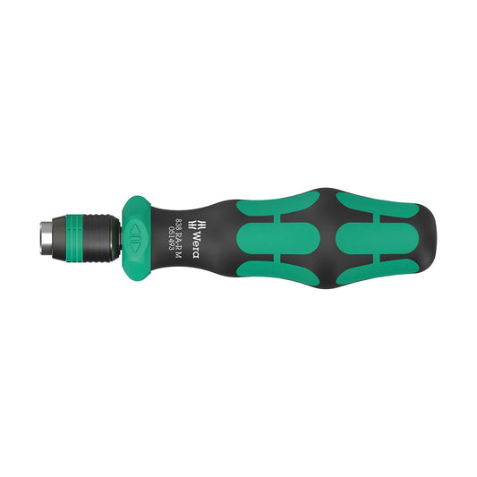 Wera Ratcheting Bit-holding Screwdriver Handle with Quick Release Chuck