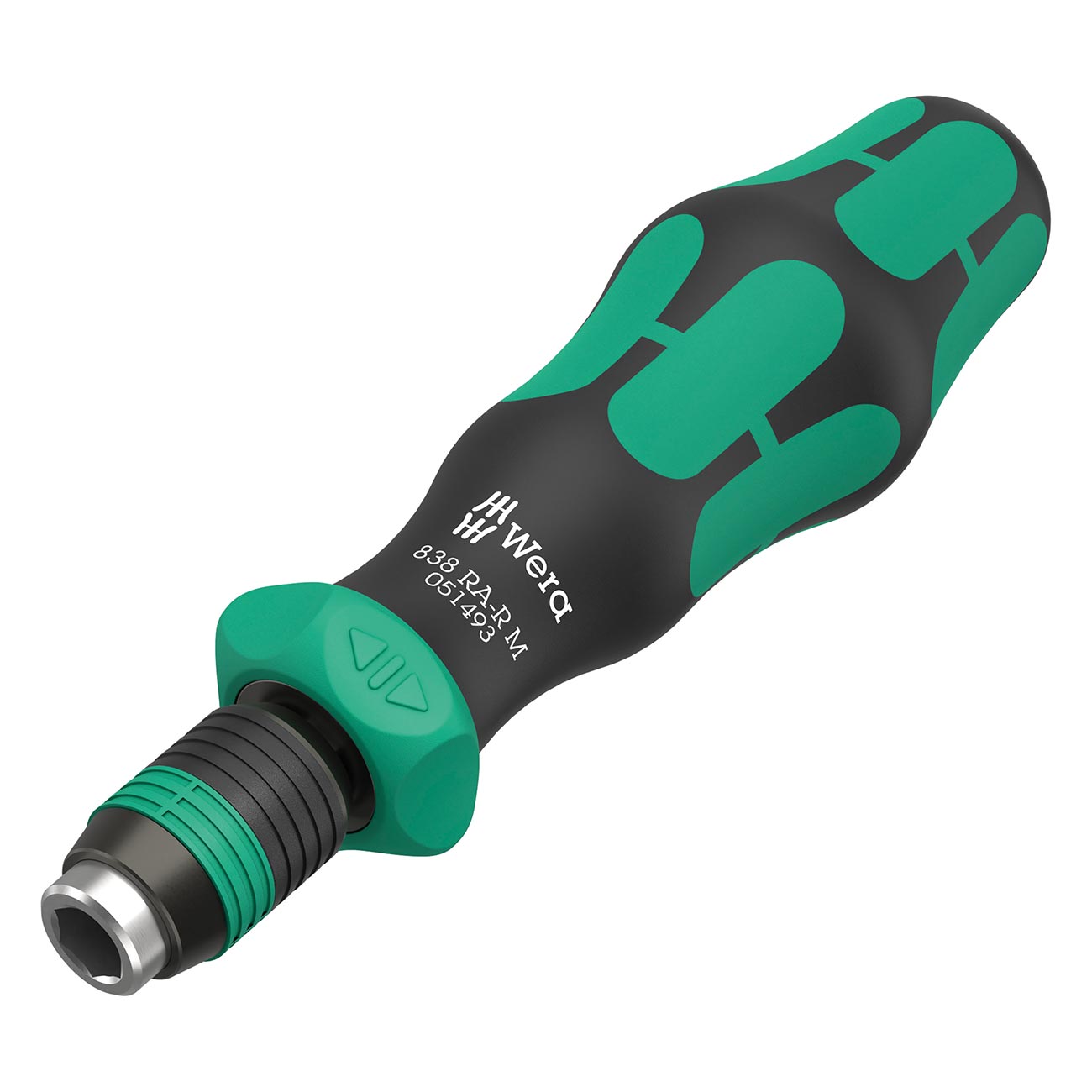 Wera Ratcheting Bit-holding Screwdriver Handle with Quick Release Chuck