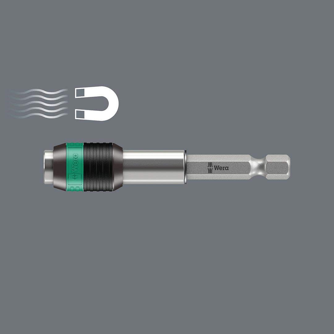 Wera 3" Rapidaptor Universal Magnetic 1/4" Bit Holder