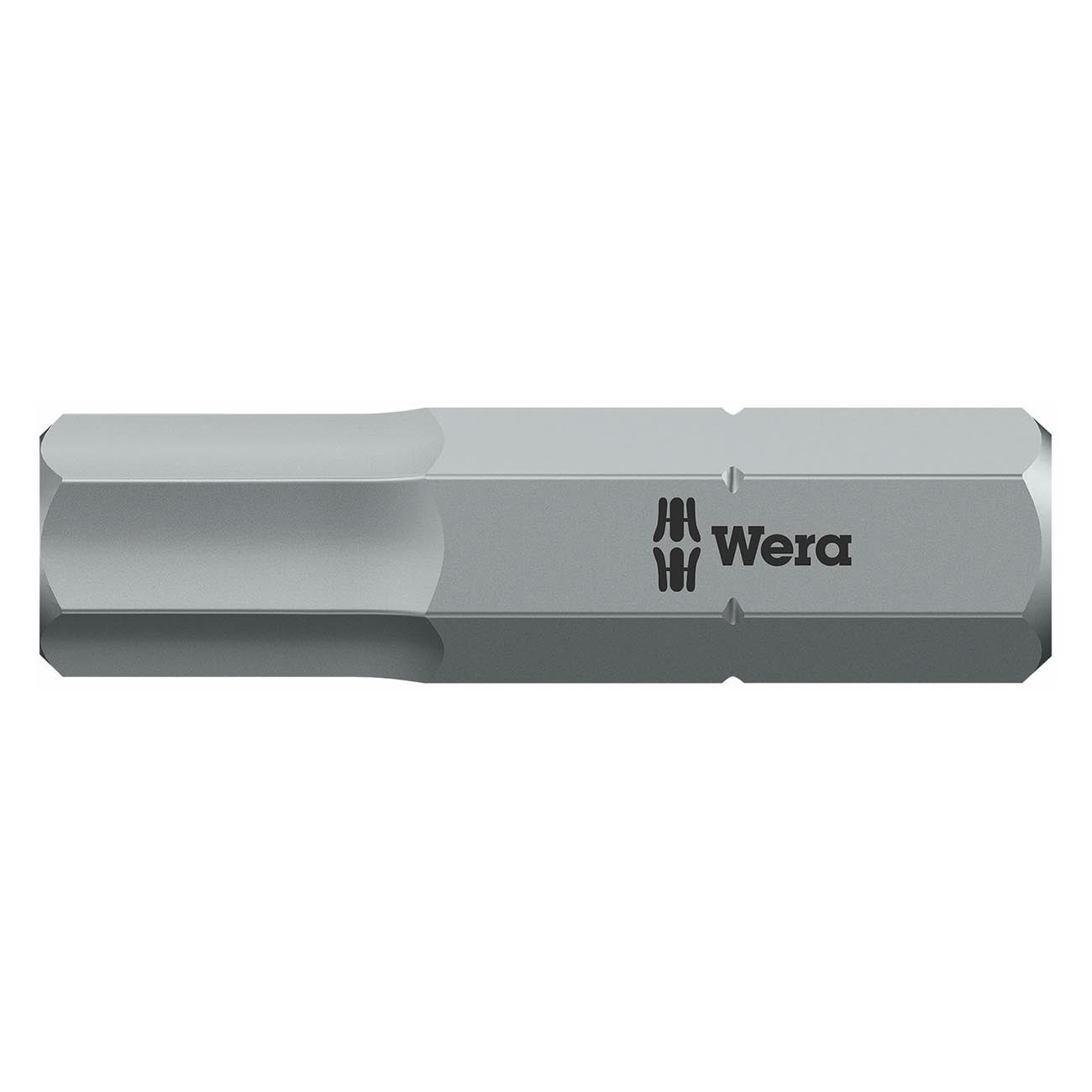 Wera 1/4â€³ Drive Hex-Plus Bit: 6mm x 25mm