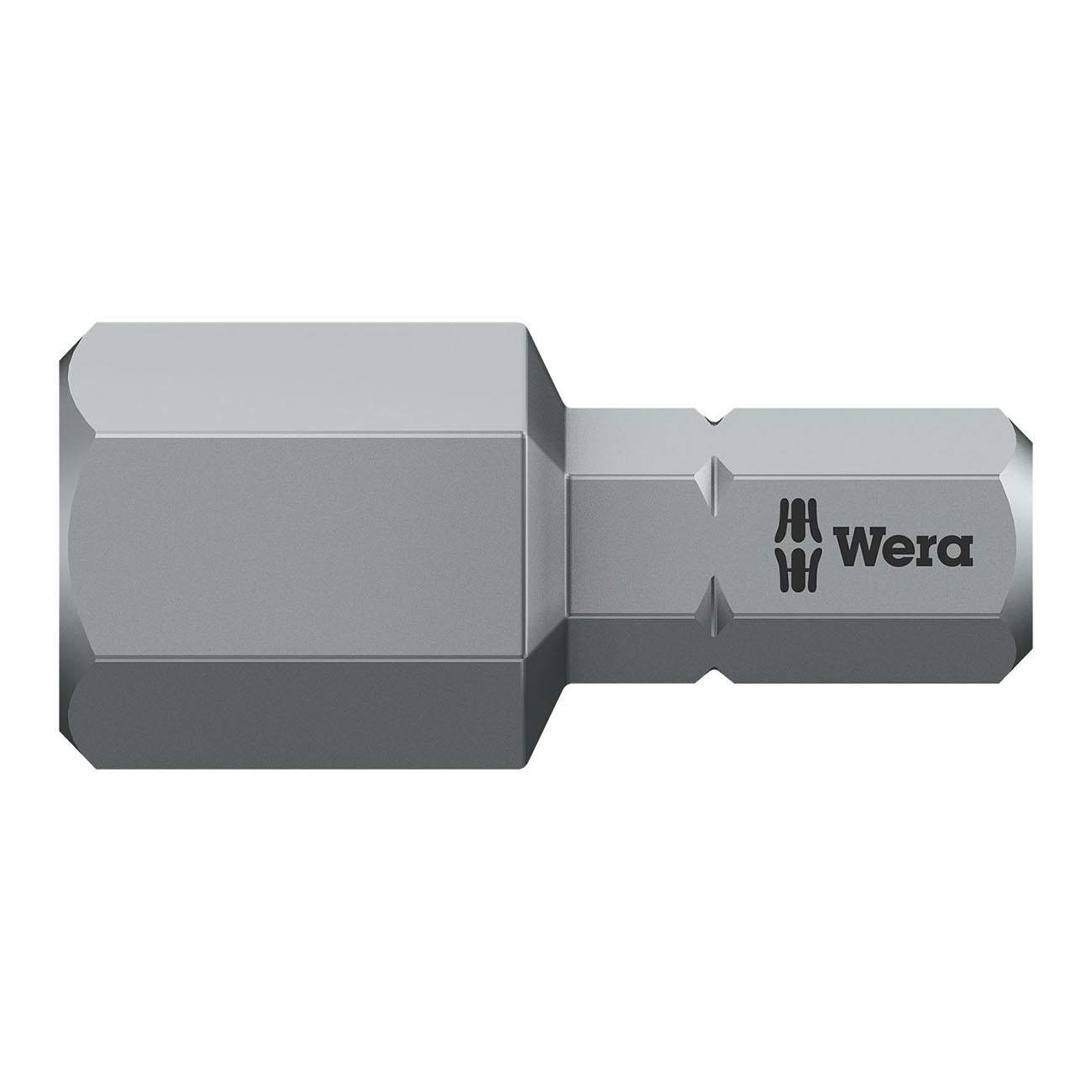 Wera 1/4â€³ Drive Hex-Plus Bit: 10mm x 25mm