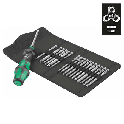 Wera Turbo Bit Driver and Bit Set (19 Piece)