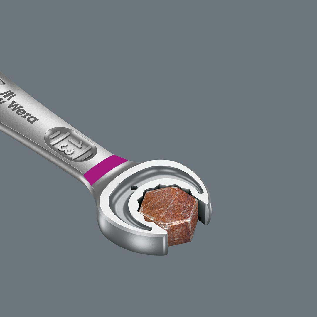 Wera SAE Ratcheting Combination Wrench - 9/16"