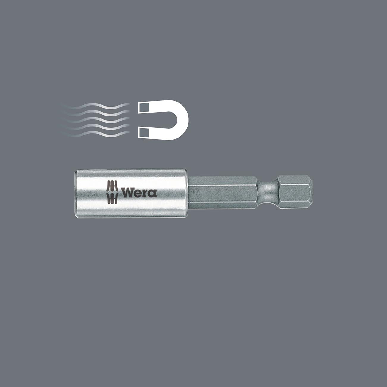 Wera Universal Magnetic Bit Holder - 1/4" x 50mm (2")