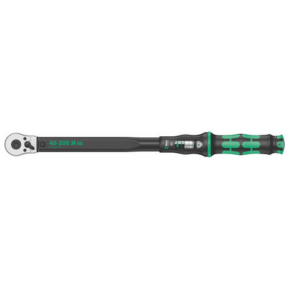 Wera Adjustable Click-Torque Ratchet 1/2â€³ Square Drive: 40 - 200 N-m (NM Scale)