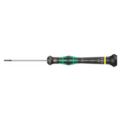 Wera Micro Precision Slotted Screwdriver - 0.23 x 1.5 x 60mm