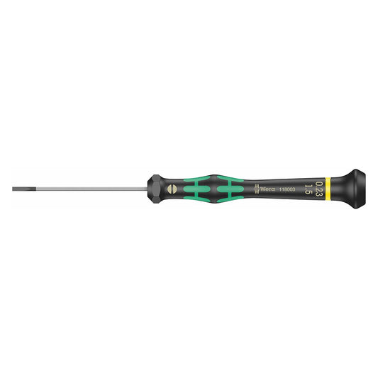 Wera Micro Precision Slotted Screwdriver - 0.23 x 1.5 x 60mm