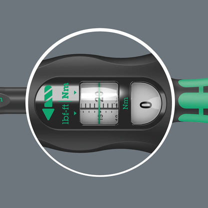 Wera Metric Click-Torque 1/4â€³ Reversible Bit Wrench & Bit Set (20 Piece)