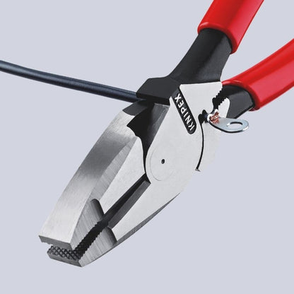 Knipex High Leverage Linemans Pliers New England Fish Tape Puller Crimper