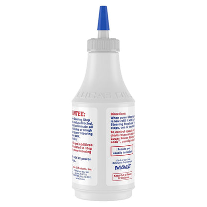 Lucas Oil Power Steering Stop Leak - 12 Ounce