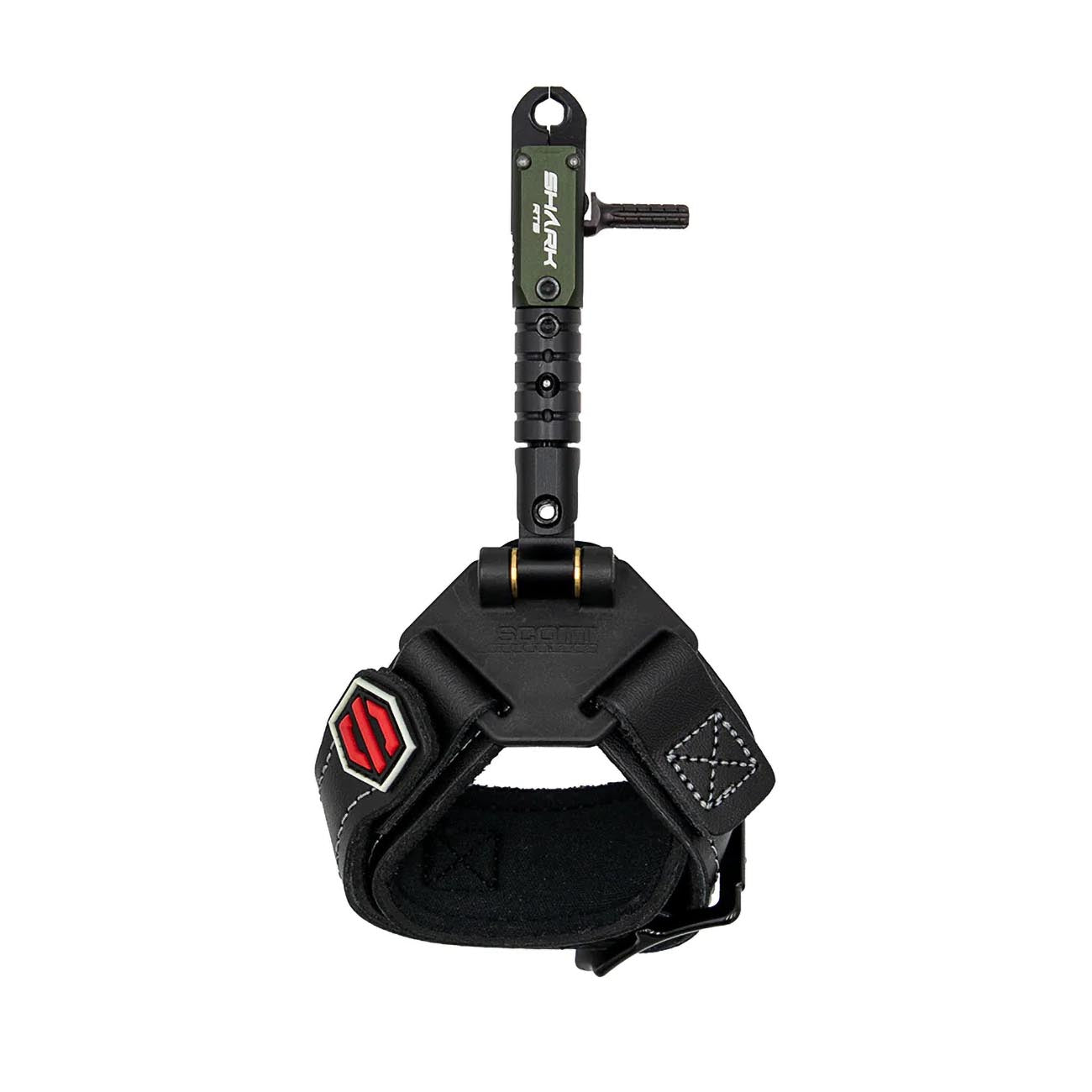 Scott "Shark RTS" Double Jaw Black Leather Release (Green