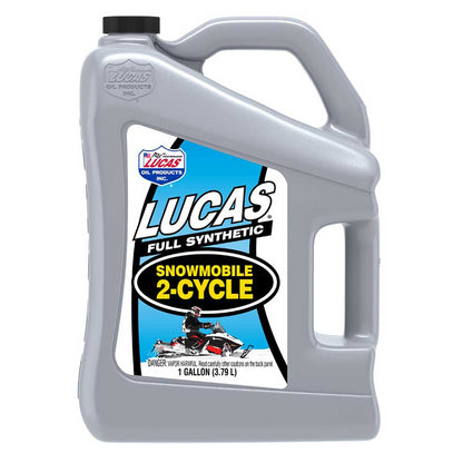 Lucas Oil Synthetic 2-Cycle Snowmobile Oil - 1 Gallon
