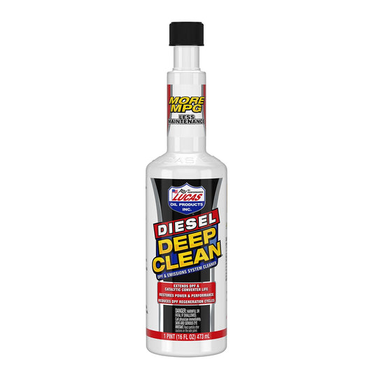Lucas Oil - Fuel System Diesel Deep Clean 16 Ounce
