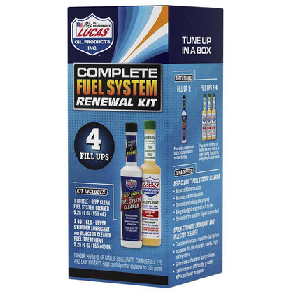 Lucas Oil Complete Fuel System Renewal Kit