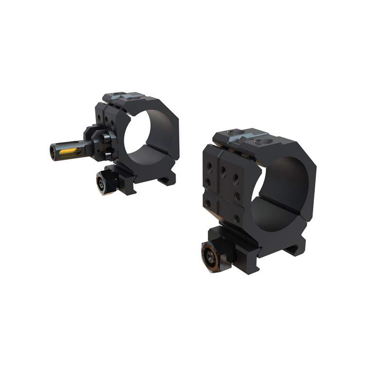 Wheeler 30mm Low Mount Picatinny Rail Scope Rings with Anti-Cant Indicator