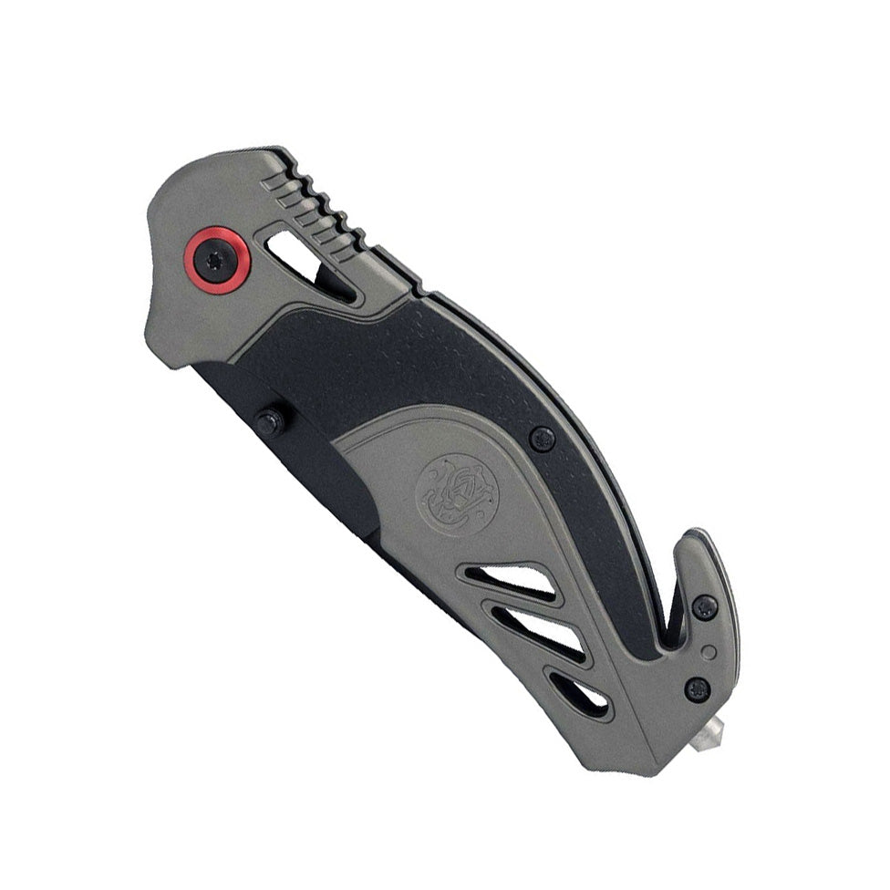 S&W 8in High Carbon S.S. Spring Assisted Folding Knife