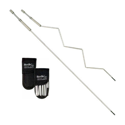 Atsko Rapid Rod 26" Collapsible Gun Cleaning Rod with Nylon Case and 5 Jags