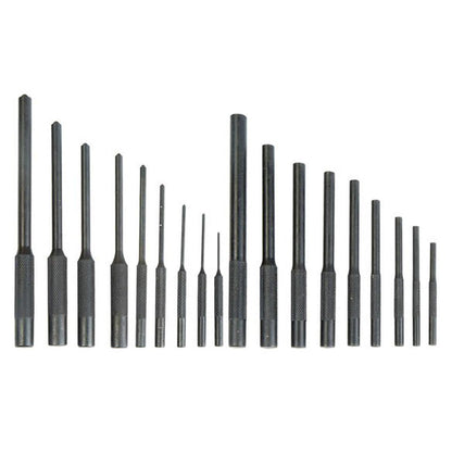 Wheeler Master Roll Pin Punch Set