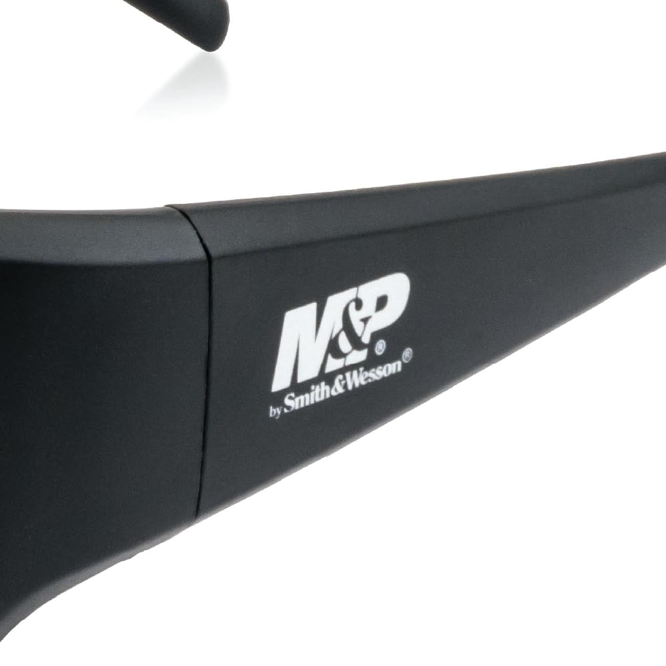 M&P Thunderbolt Full Frame Shooting Glasses - Black Frames/Amber Lenses