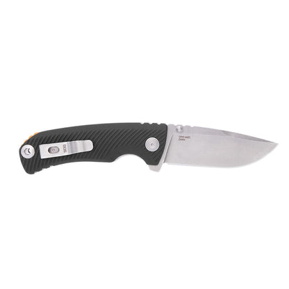 SOG Tellus ATK 3.5" Folding Pocket Knife (Black + Blaze Orange)