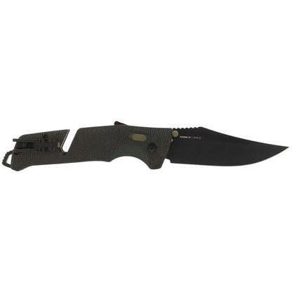 SOG Trident AT 3.7" Folding Pocket Knife (Olive Drab)