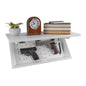 Lockdown In-Plain-Sight Shelf - White