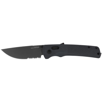SOG Flash AT Partially Serrated 3.45" Folding Pocket Knife (Urban Grey)