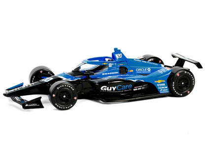 GreenLight Dallara IndyCar #20 Ed Carpenter "Guy Care" Racing "NTT Series" (2024) 1/18 Diecast Model Car by <h2>Dallara Greenlight</h2> <p>High-quality perfect for collectors and enthusiasts. Features