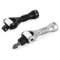 Titan 1/4" Drive 90-Tooth Swivel and Ratcheting Bit Driver Nano Ratchets (2-Piece)