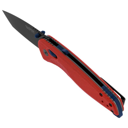 SOG Aegis AT Tanto 3.13" Folding Pocket Knife (Rescue Red &