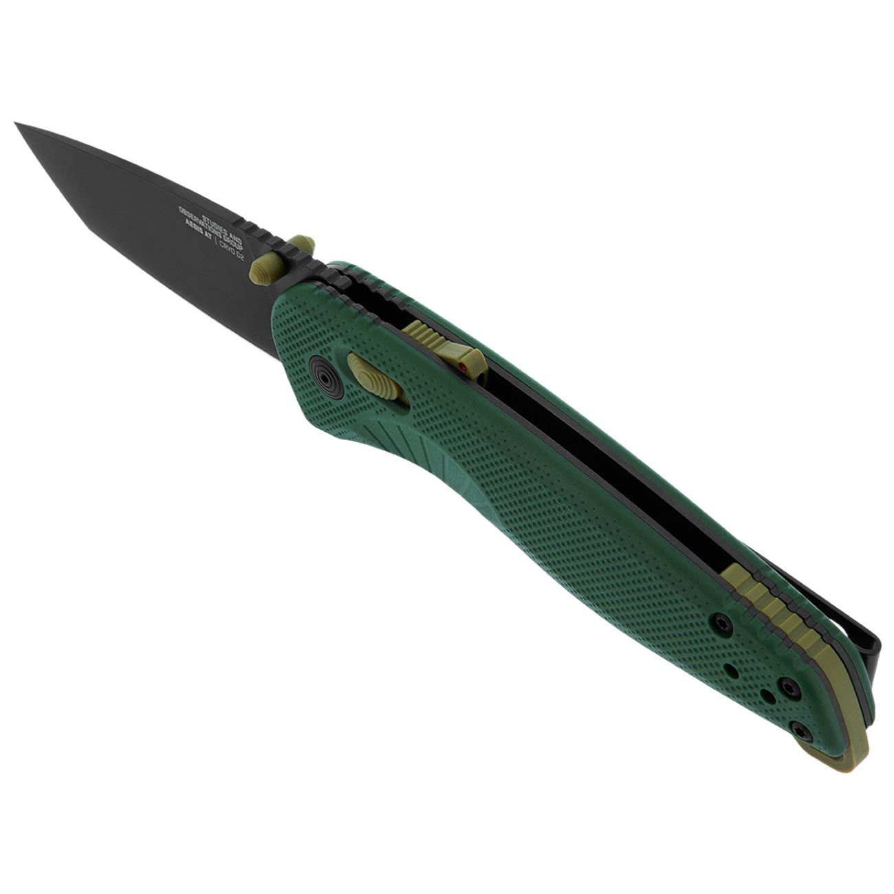 SOG Aegis AT Tanto 3.13" Folding Pocket Knife (Forest &