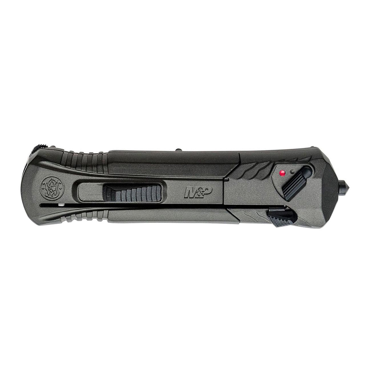 M&P Serrated 3.5" OTF Assisted-Open Knife (Black/Gray)