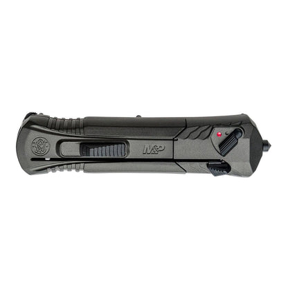 M&P Serrated 3.5" OTF Assisted-Open Knife (Black/Gray)