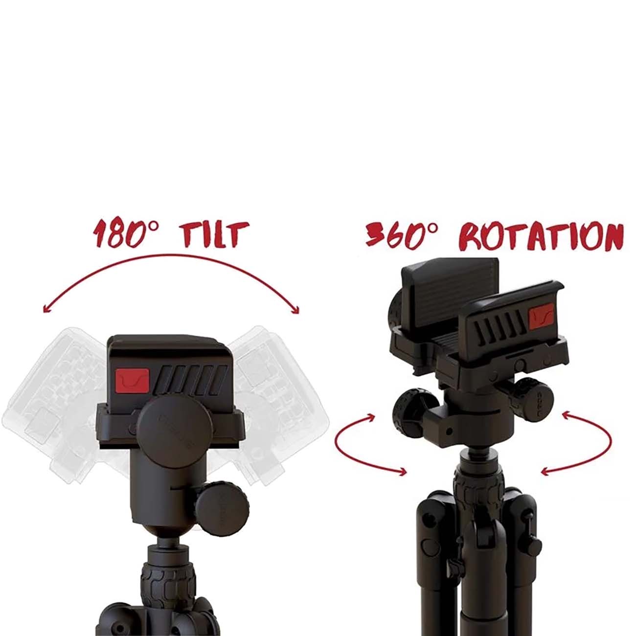 BOG DeathGrip Infinite Carbon Fiber Tripod with Heavy Duty Construction 360 Degree Ball Head