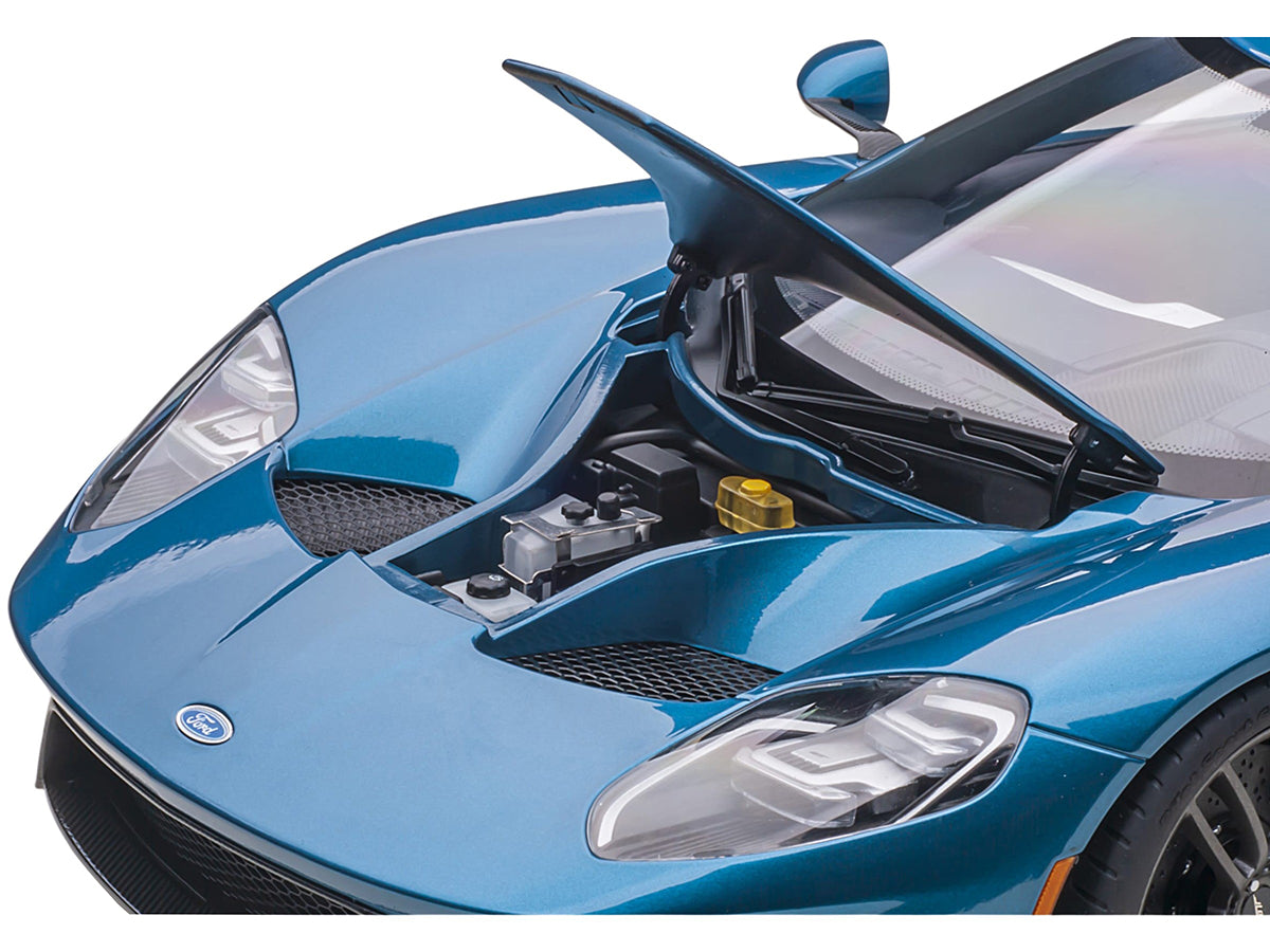 2017 Ford GT Liquid Blue Metallic 1/12 Model Car by Autoart <h2>2017 Autoart</h2> <p>High-quality diecast perfect for collectors and enthusiasts. Features detailed interior exterior craftsmanship, rea